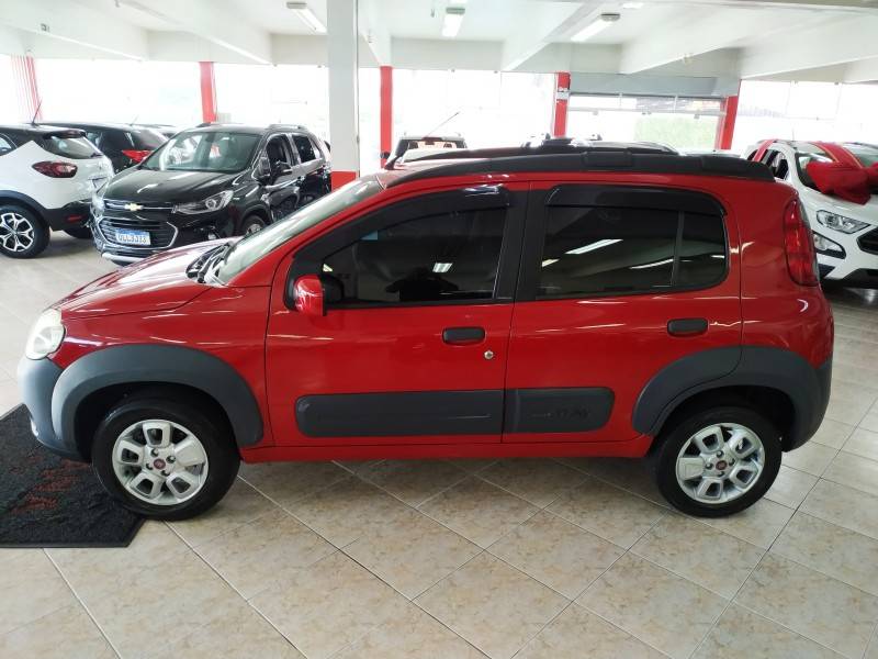 FIAT - UNO - 2013/2013 - Vermelha - R$ 34.900,00