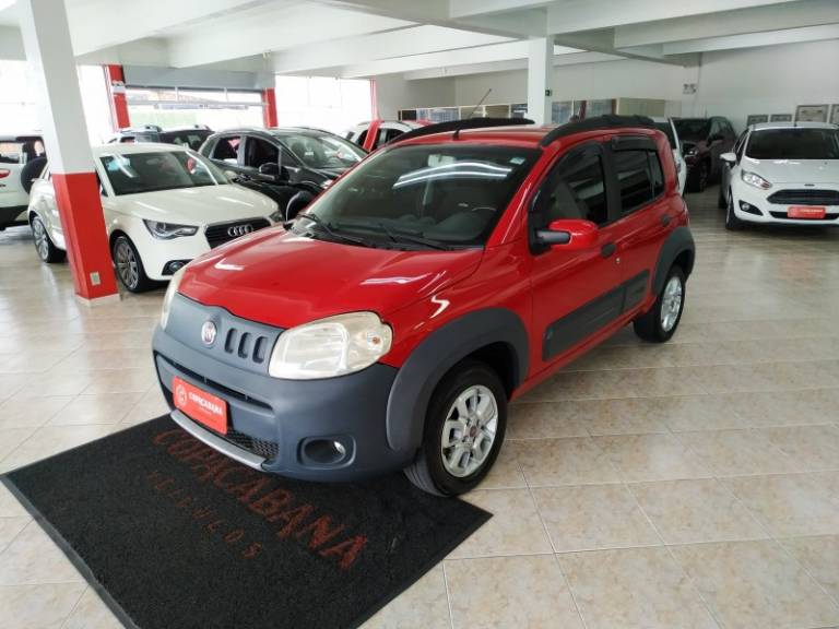 FIAT - UNO - 2013/2013 - Vermelha - R$ 34.900,00